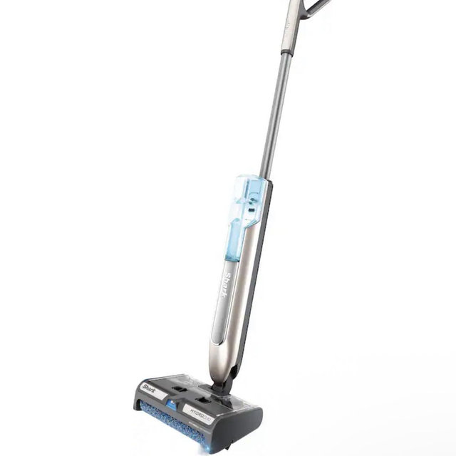 Shark - HydroDuo with Dirt-Reveal Technology, Cordless wet & dry hard floor cleaner picks up, mops, & scrubs - Stone Metallic