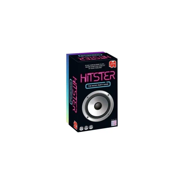 Jumbo Hitster - The Music Party Card Game, Fun Music Quiz Family Card Game for Adults