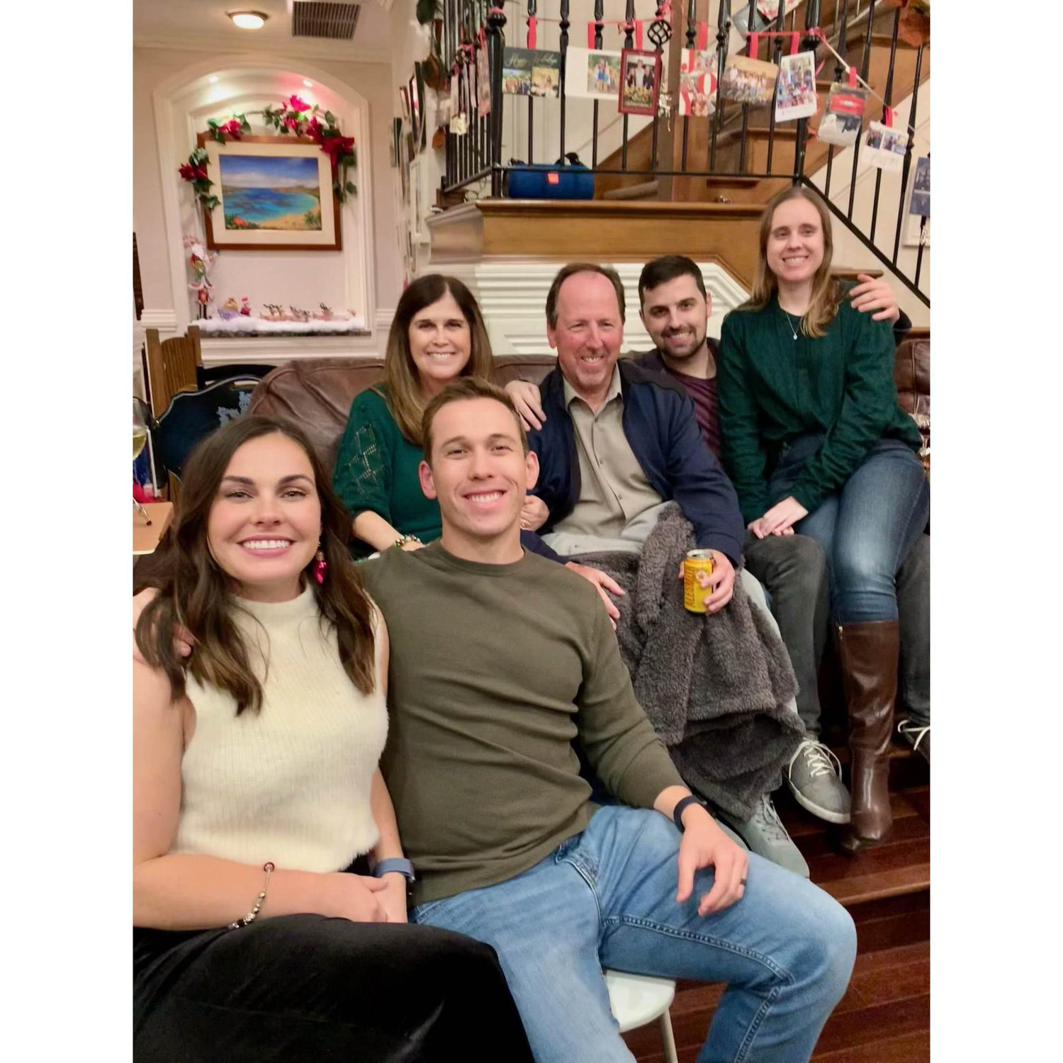With Shane's family for Christmas 2023
