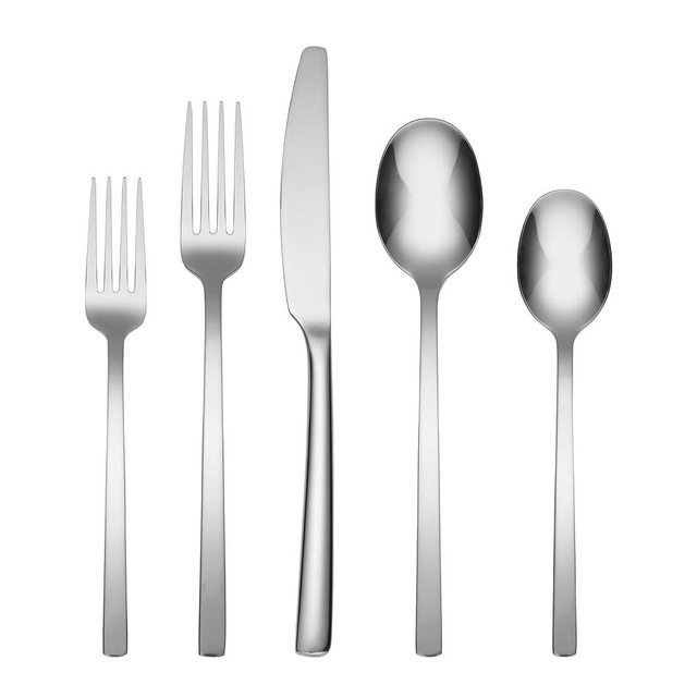 Cambridge 20-Piece Flatware Set Beacon, Silver Mirror