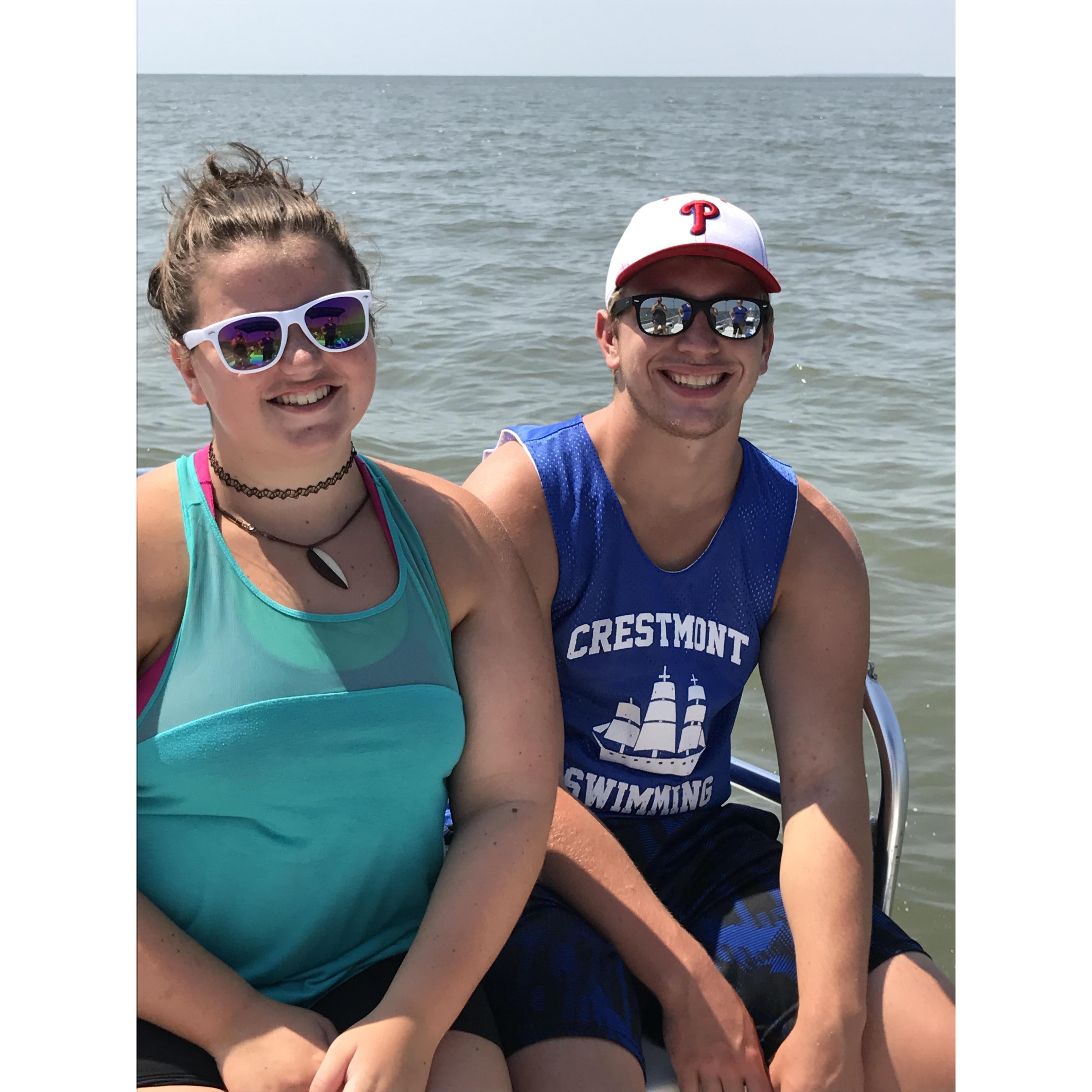Happy on the water!