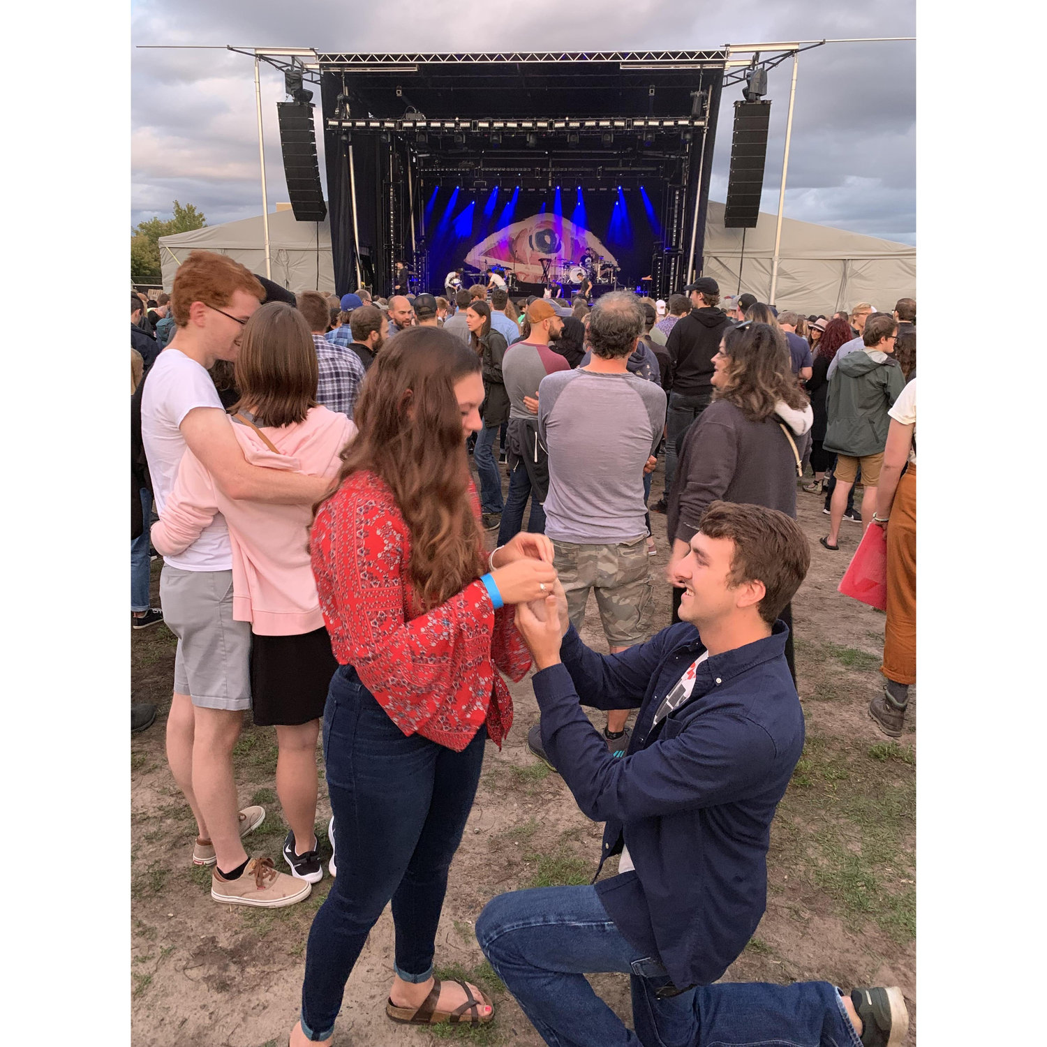 The engagement!