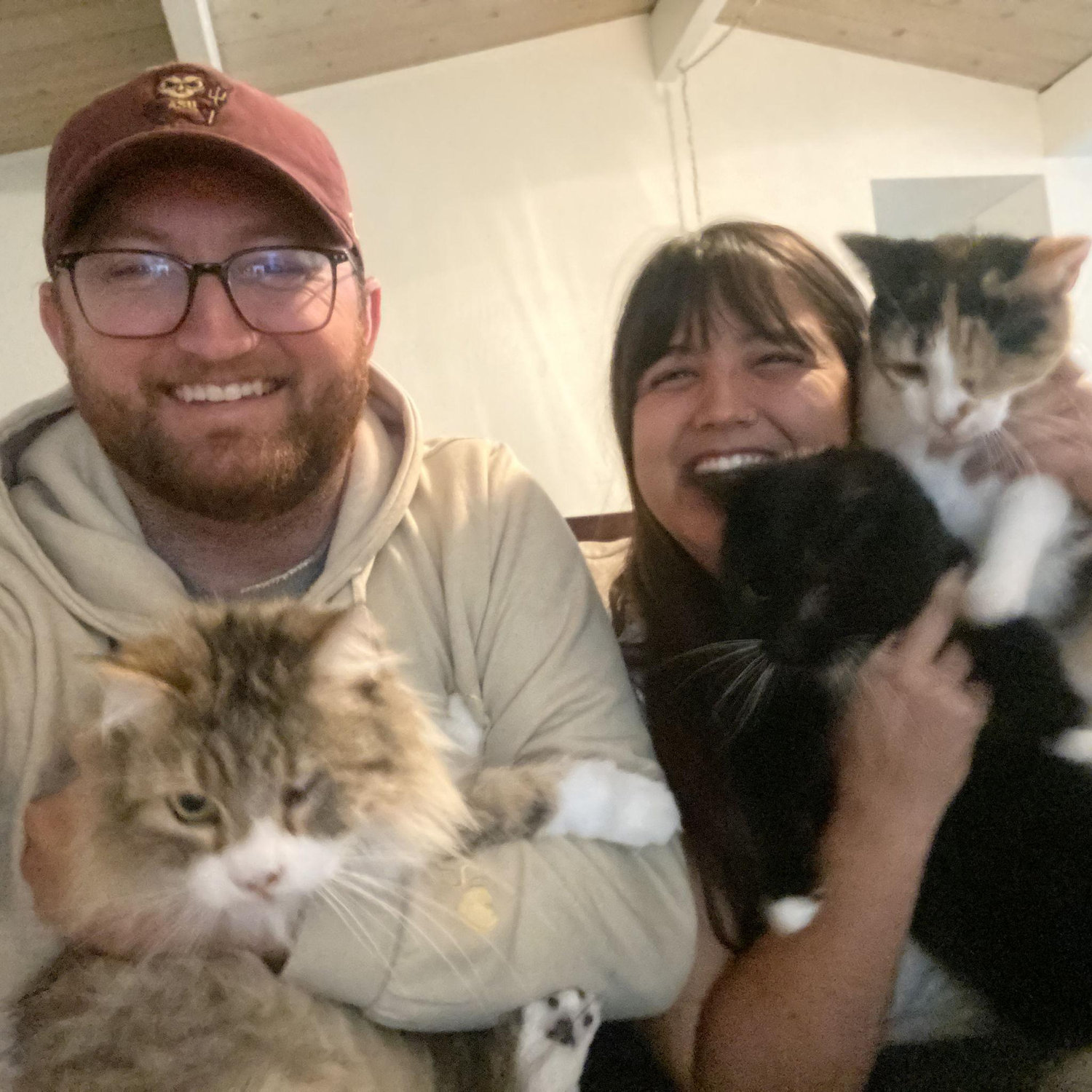 Our family: Gracie, Thomas, & Ginny
