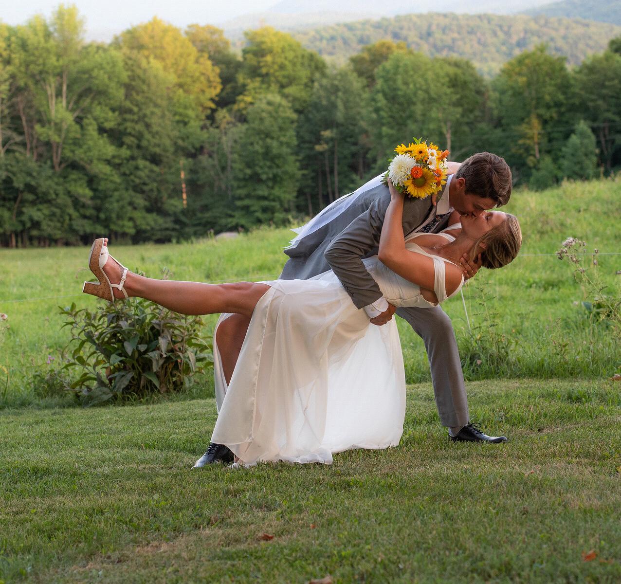 Married in Vermont! Photo credit: Carmen George