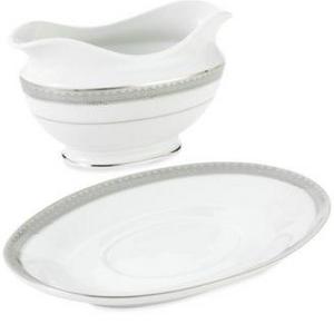 Mikasa - Platinum Crown Gravy Boat with Stand