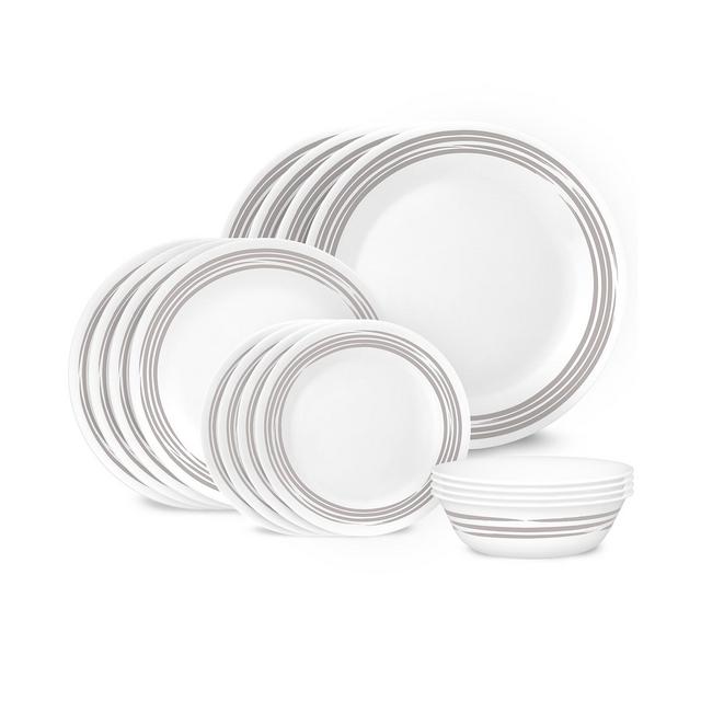 Corelle Brushed Dinnerware Set, 16 Pieces