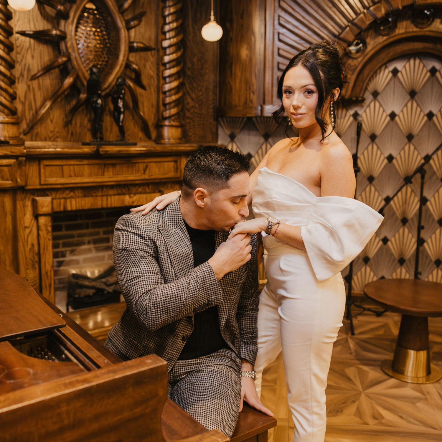 Engagement Photo Shoot. 2.1.2026. Midnight & The Wicked