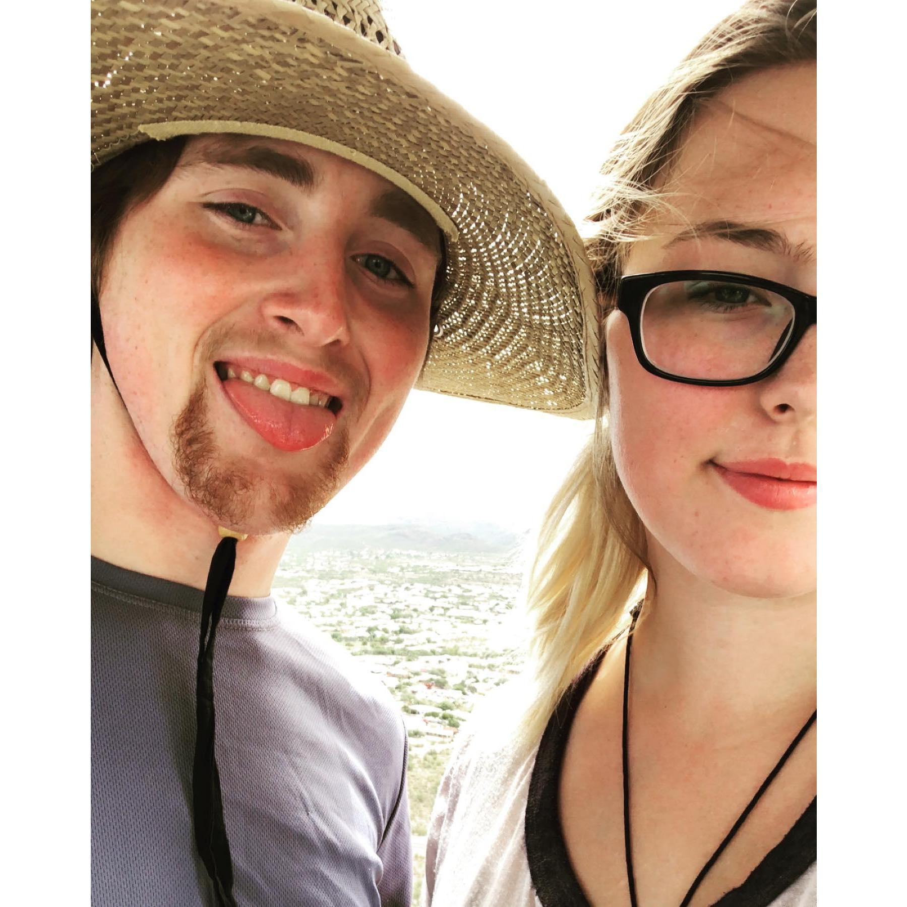 Visiting family in Arizona