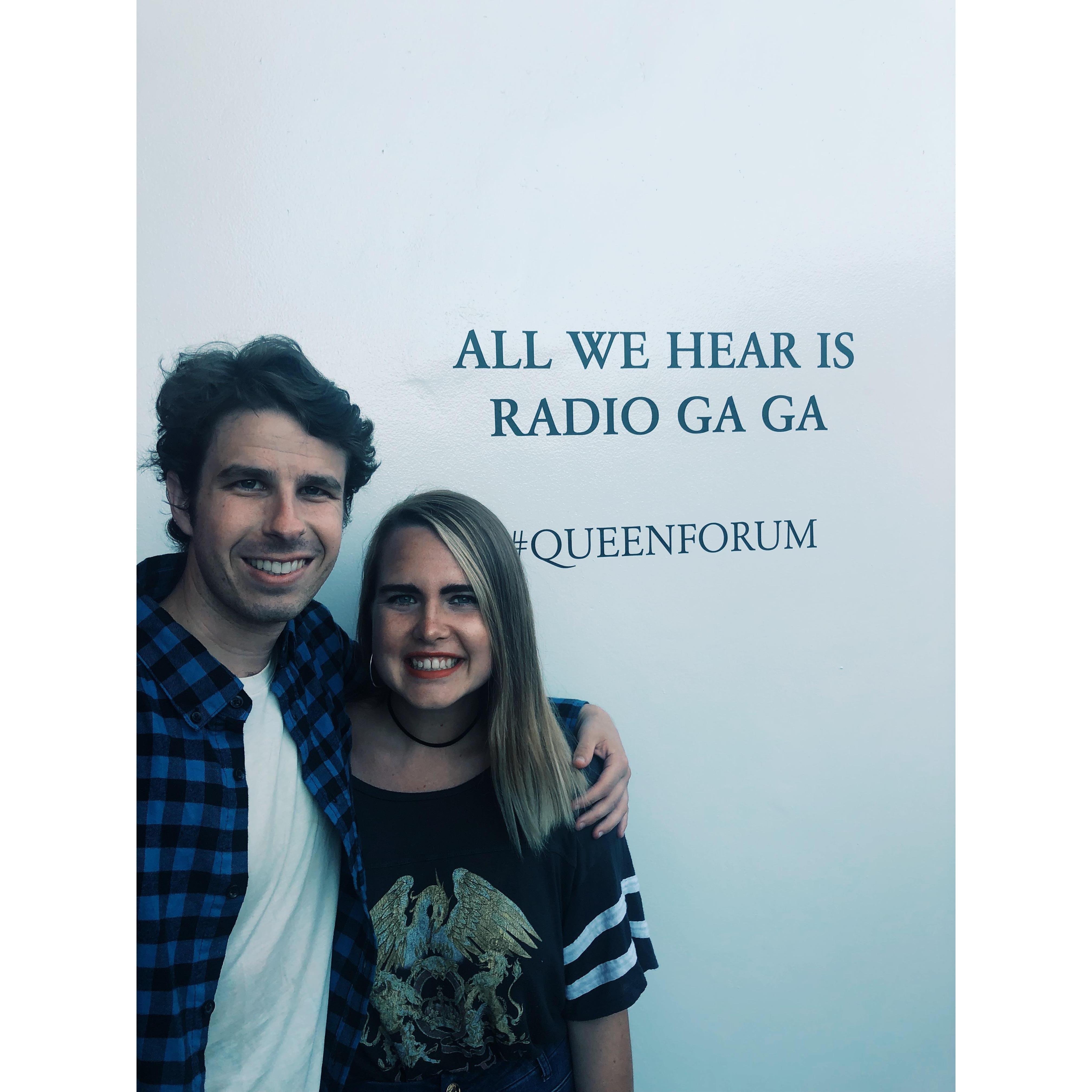 QUEEN concert, also Anna's Birthday present