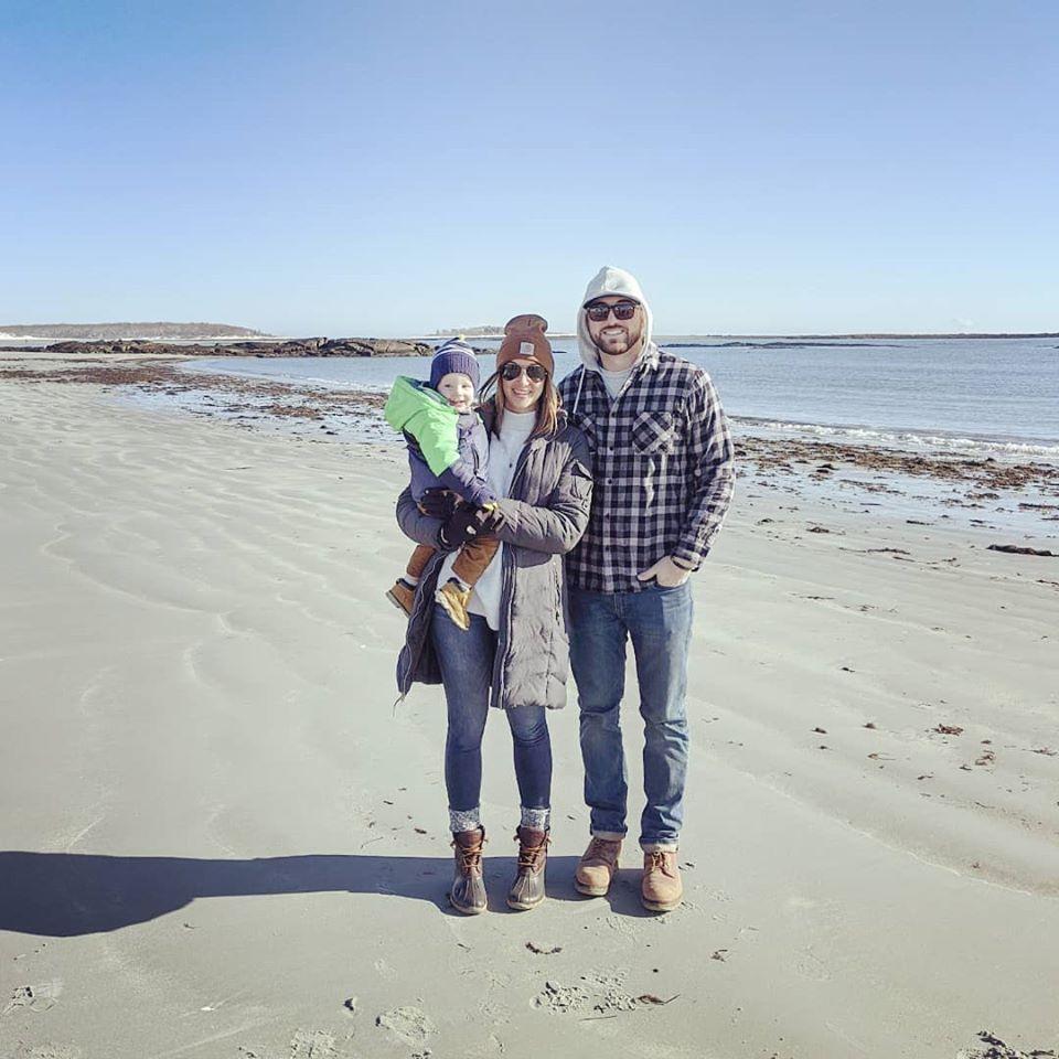 Goose Rocks Beach, January 2020