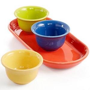 Macy's Exclusive! Mixed Colors 4-Piece Entertaining Set