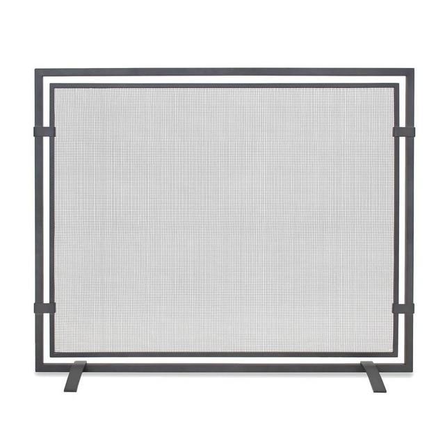 Sinclair Single Panel Screen, Natural Iron