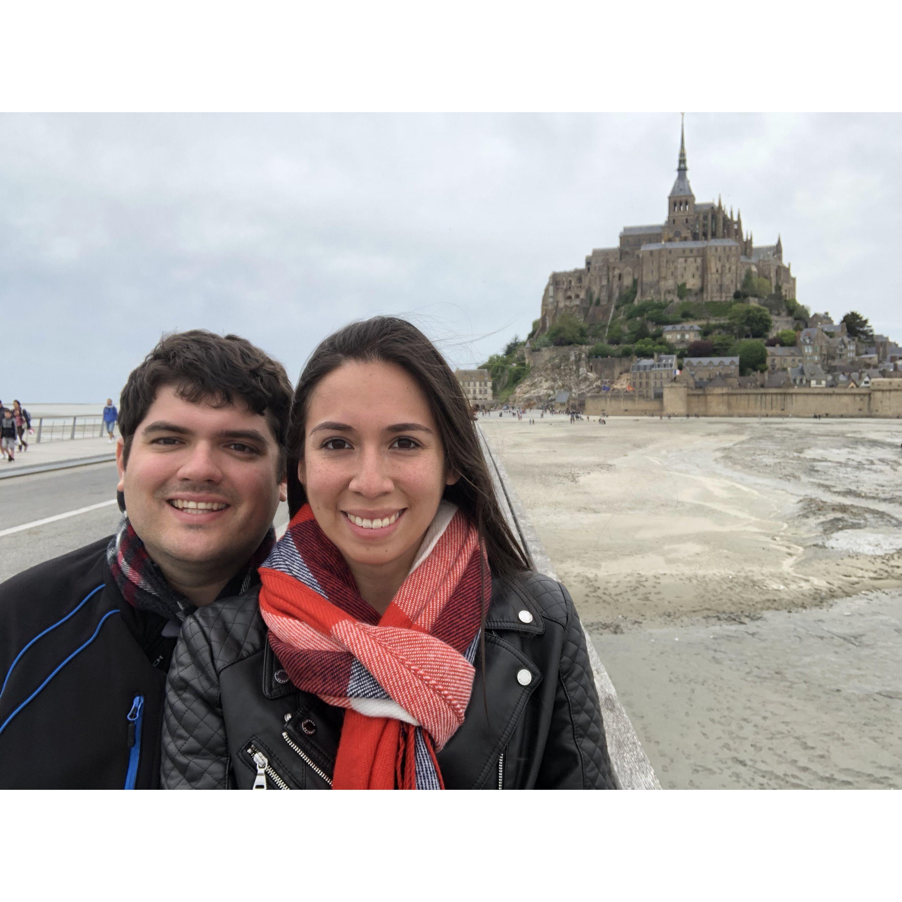 Mont Saint-Michel in Normandy, France