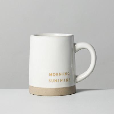 'Morning Sunshine' Stoneware Mug Yellow - Hearth & Hand™ with Magnolia