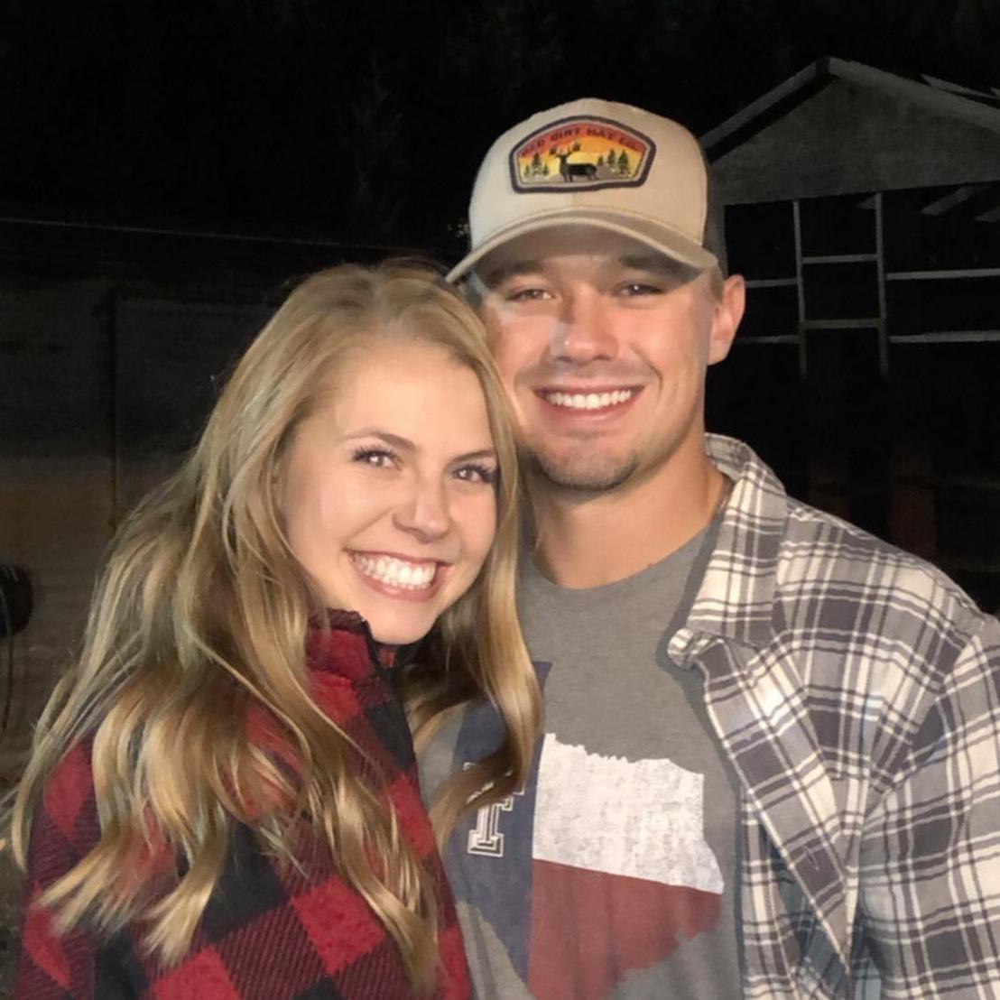 One of our first pictures as a couple!