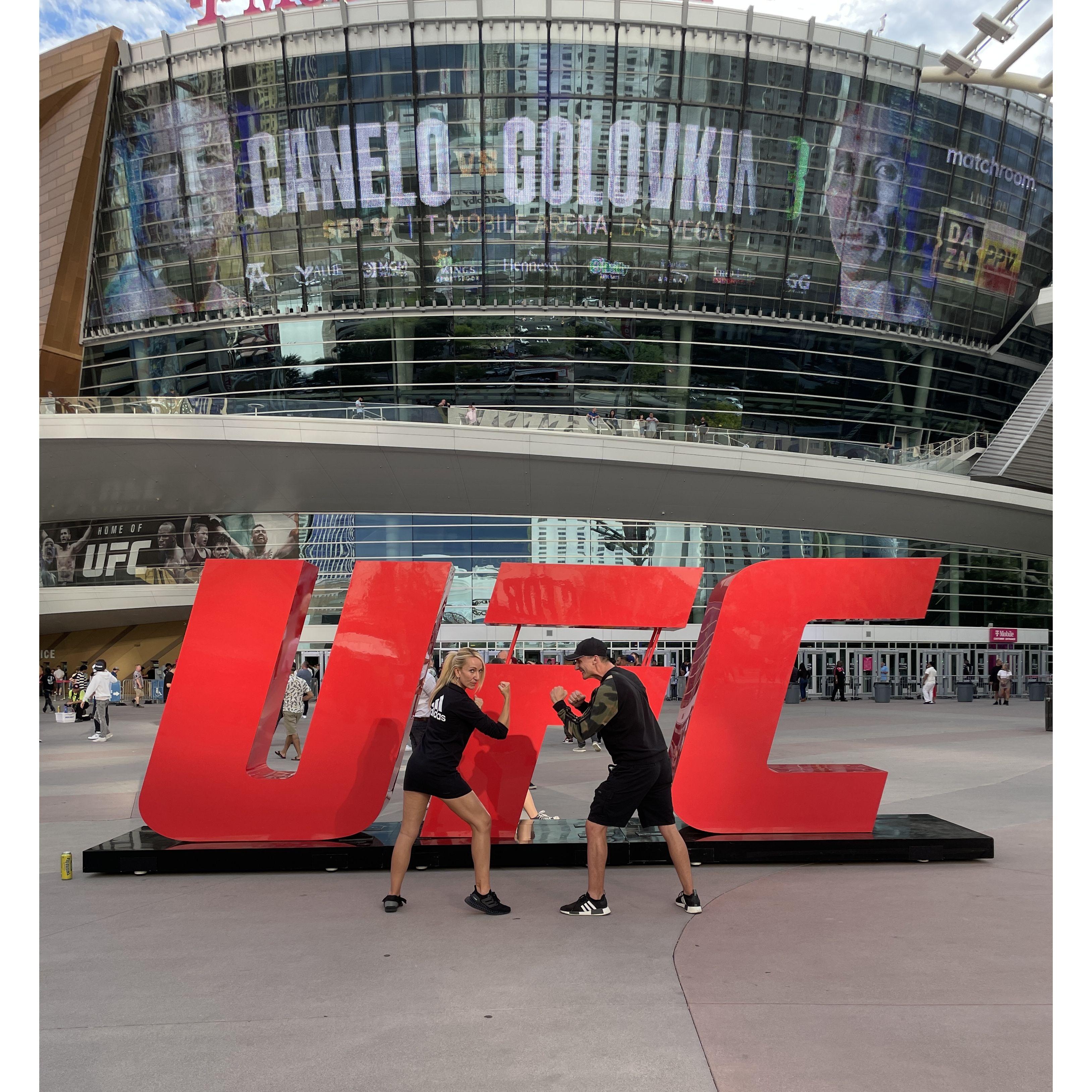 We fight sometimes, but it's all part of life when you care about someone.