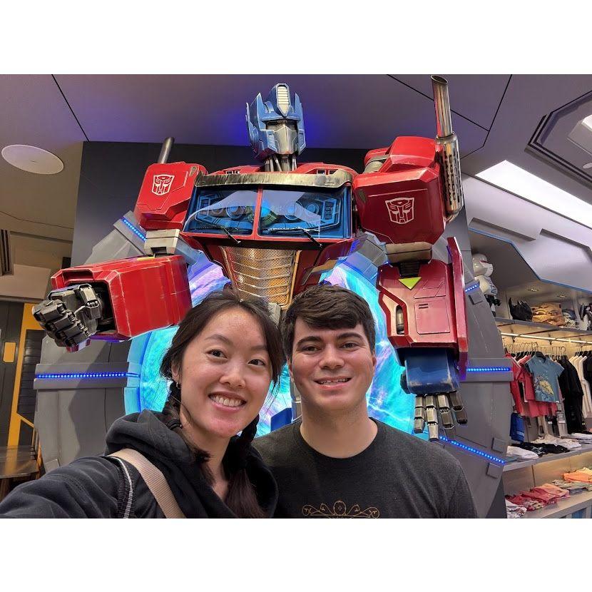 Us and Optimus Prime - Nov 2024
