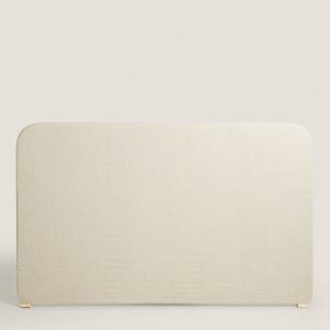 Rounded Headboard with linen Cover - Zara Home