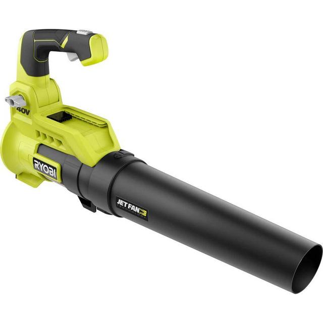 RYOBI 110 MPH 525 CFM 40-Volt Lithium-Ion Cordless Variable-Speed Jet Fan Bare Tool Leaf Blower, Battery and Charger Not Included