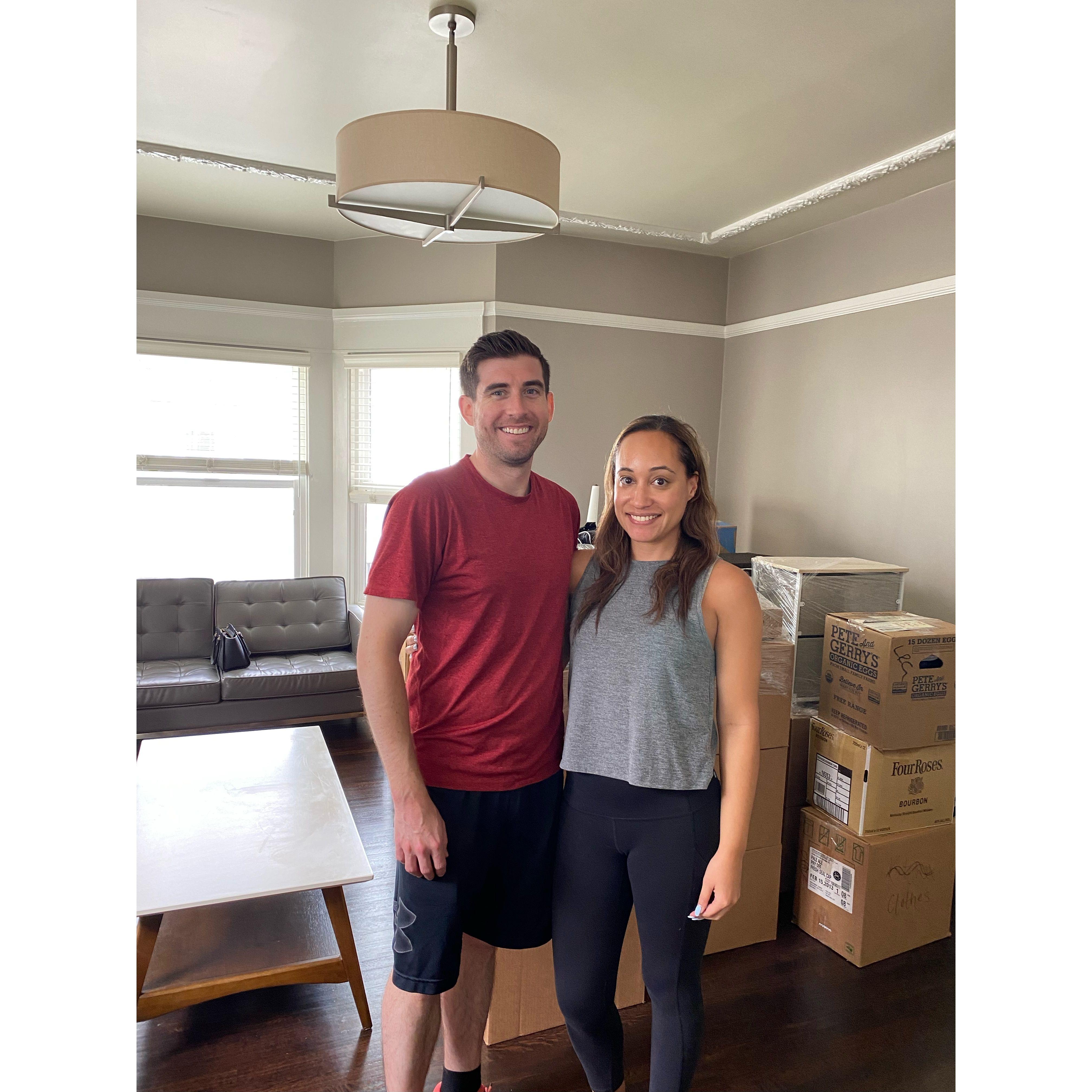 Moving into our first apartment together