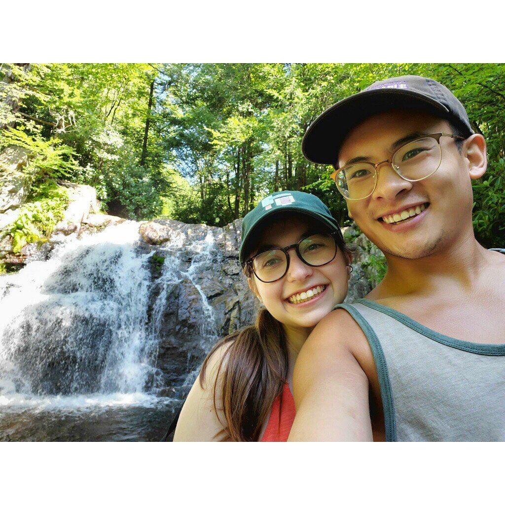 We took a "socially distanced" vacation to Jim Thorpe, PA in August 2020. We loved hiking and discovering all the waterfalls. This one is called Hawk Falls.