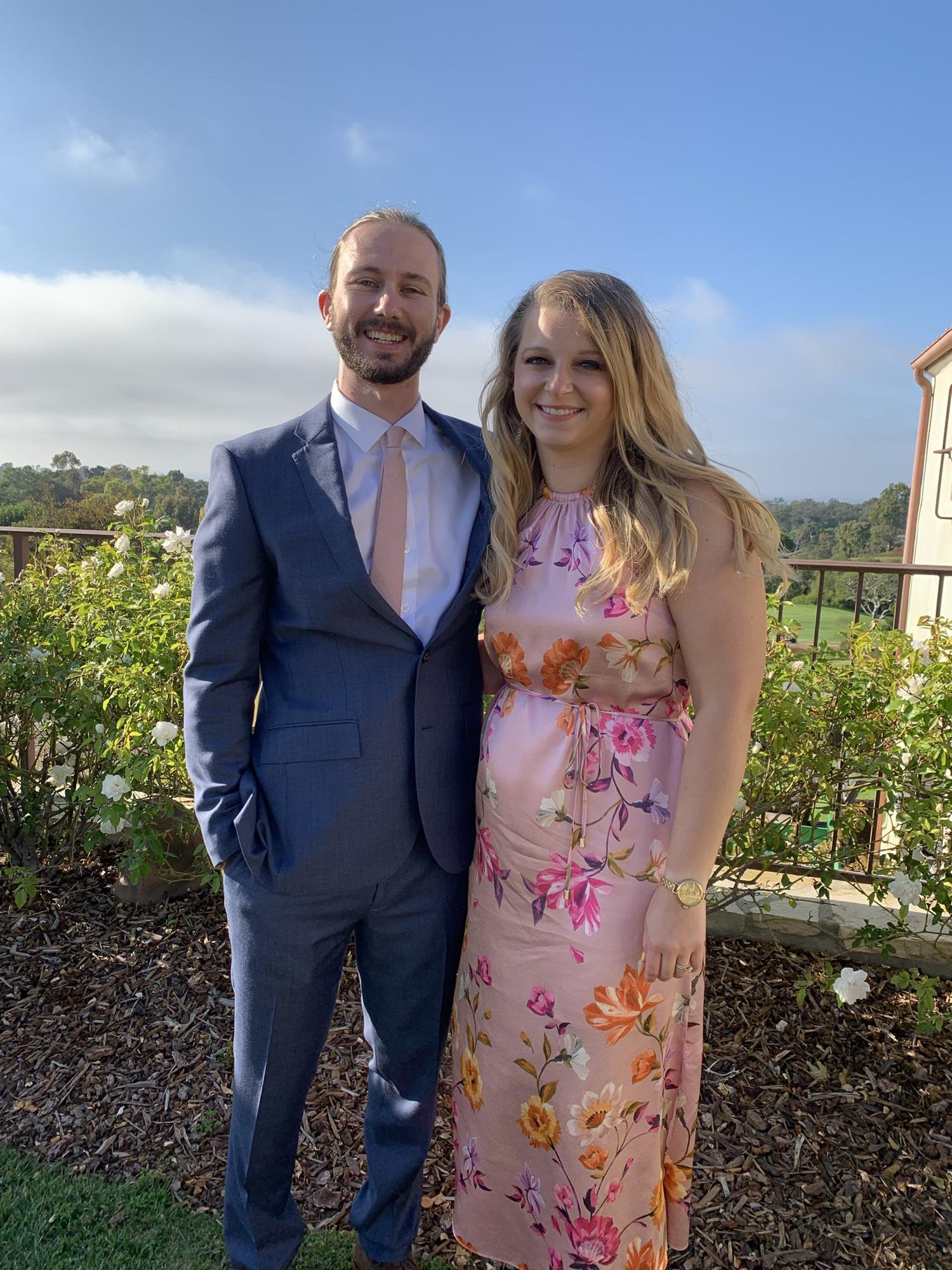 Wedding festivities at a golf club in Palos Verdes, CA - August 2021