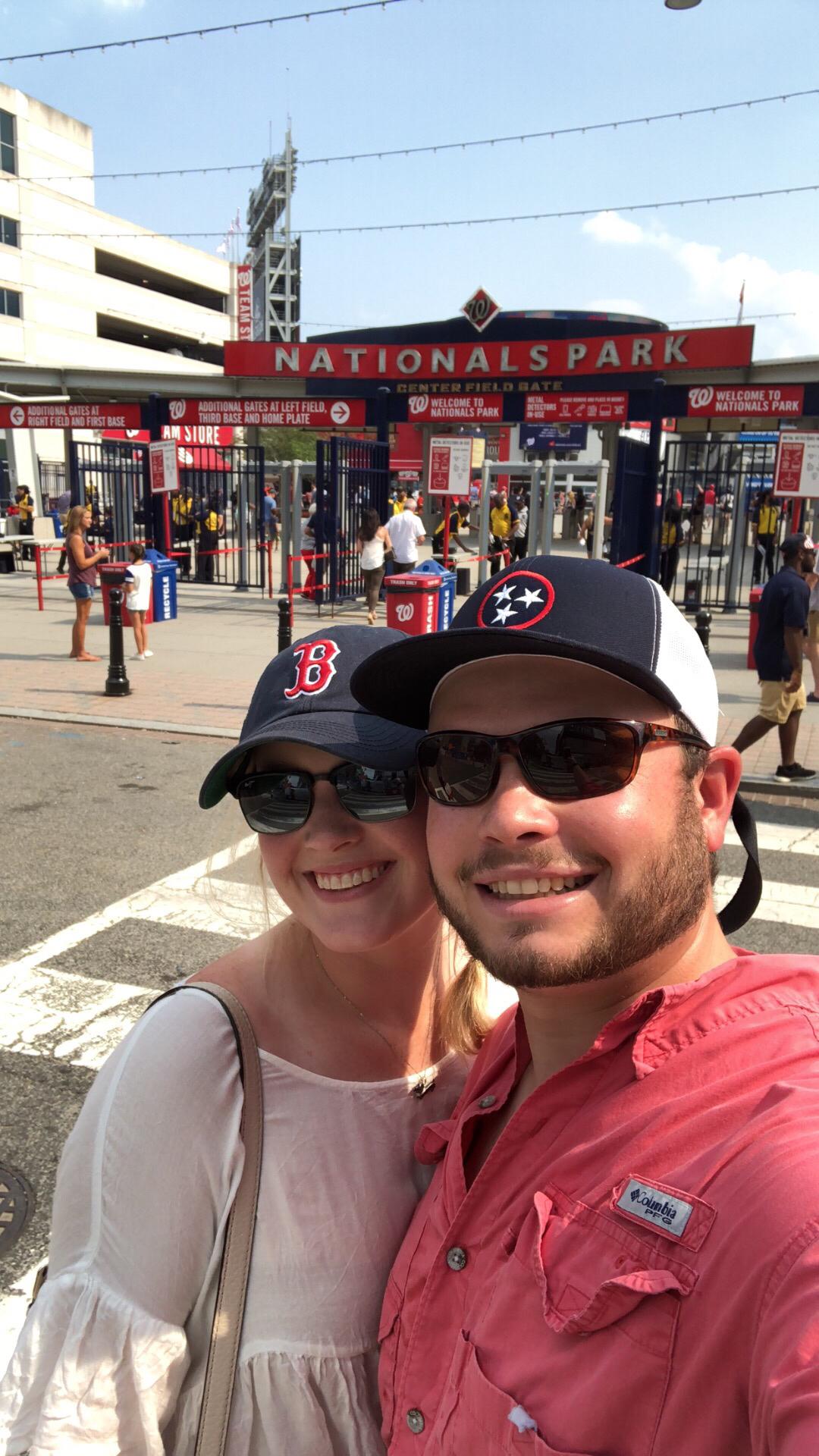 Our first trip to Nationals Park to watch the Boston Red Sox
July 4, 2018