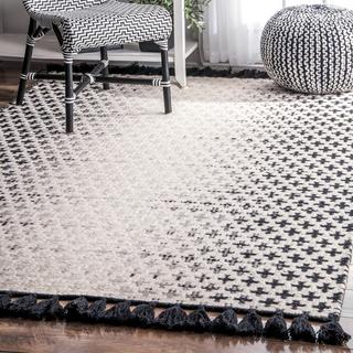 Renna Reversible Tassel Rug