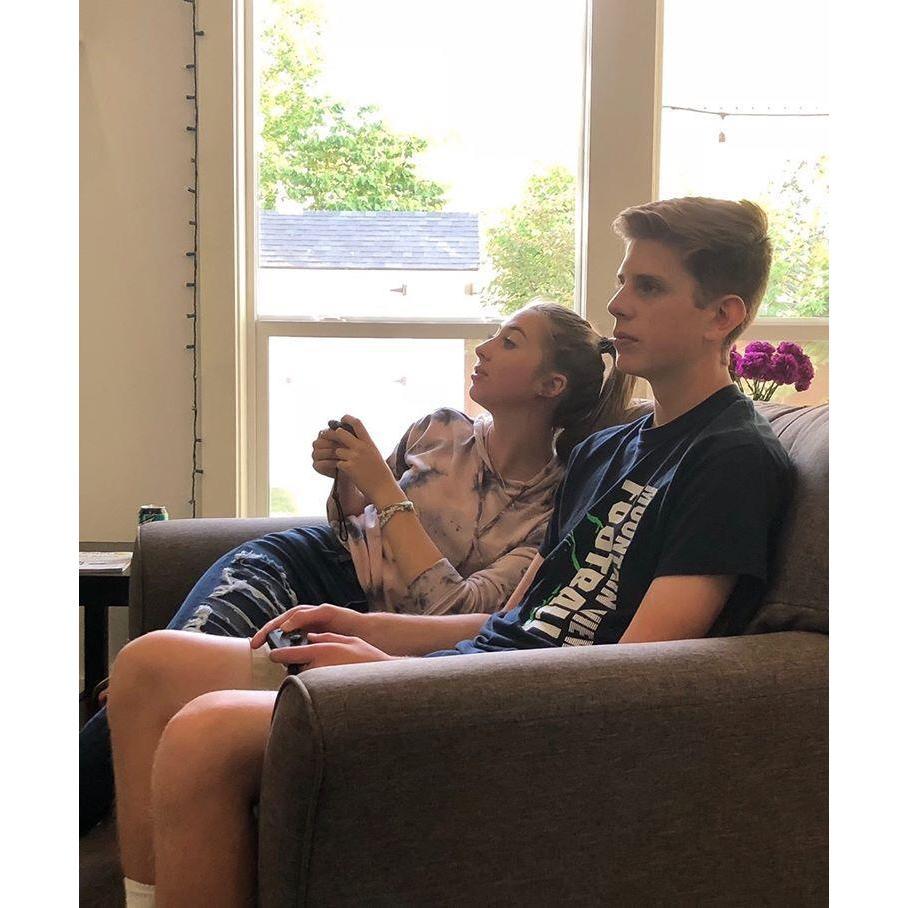 Chloes 16th birthday playing Mario Kart 2019