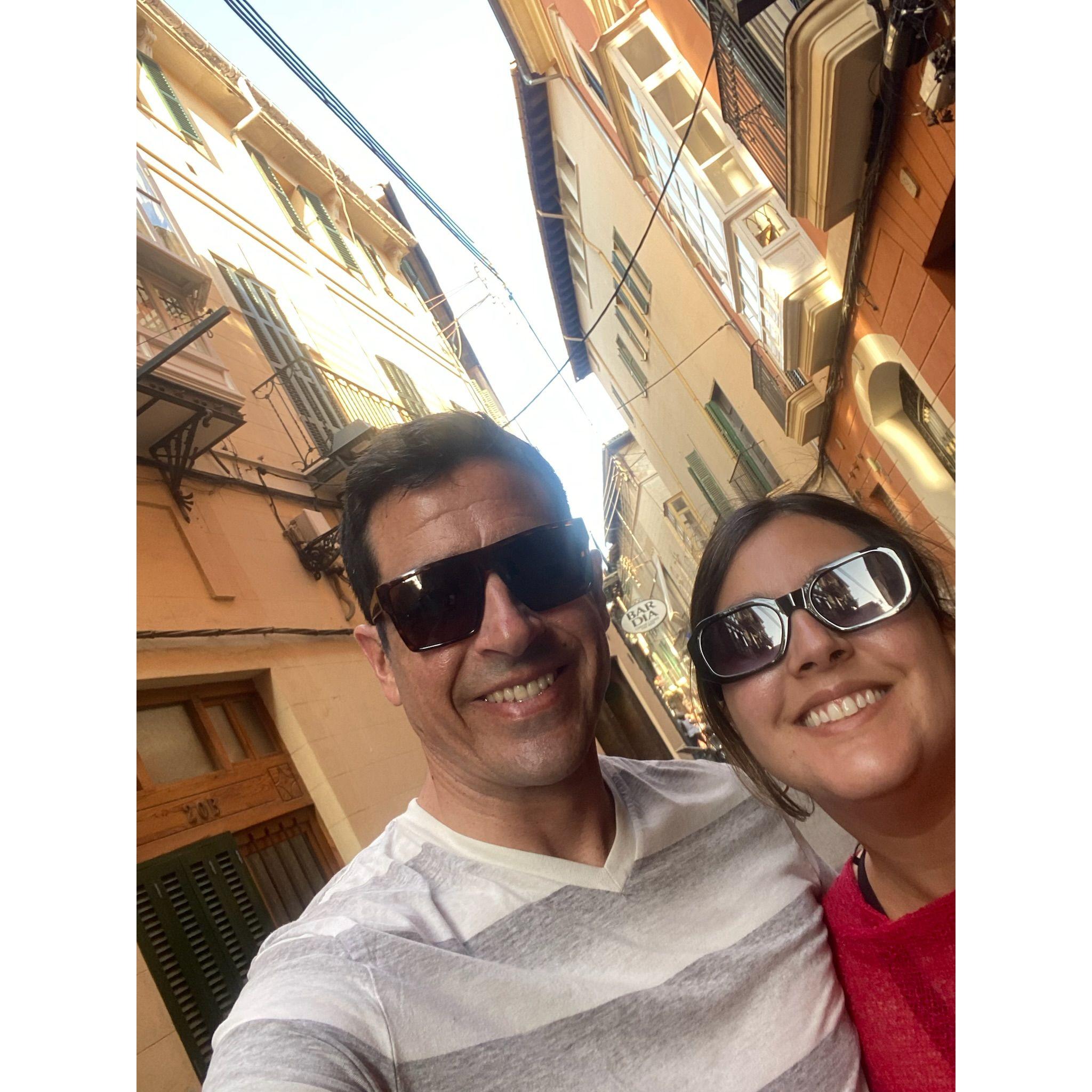 Strolling around Palma de Mallorca, Spain!