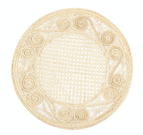 INDIGO BY BOUTIN THE CREME PLACEMAT