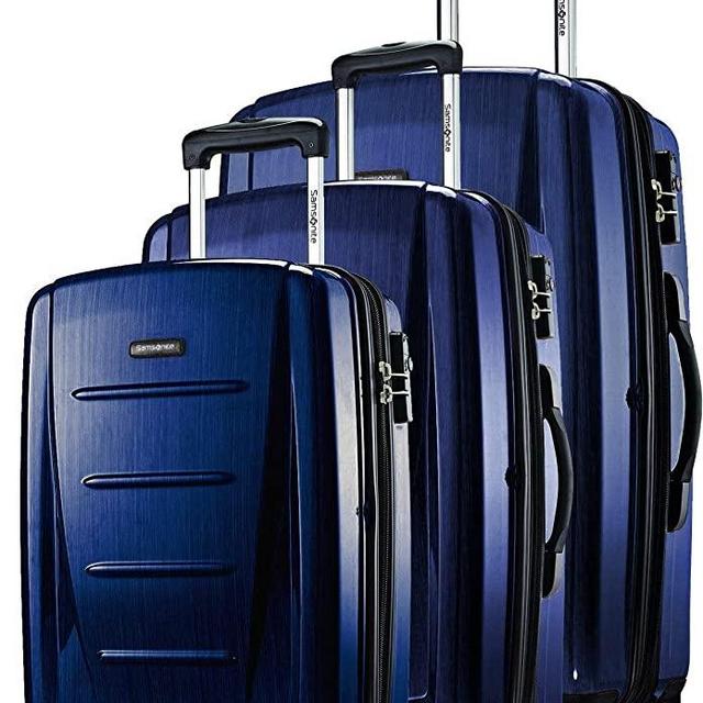 Samsonite Winfield 2 Hardside Expandable Luggage with Spinner Wheels, Navy