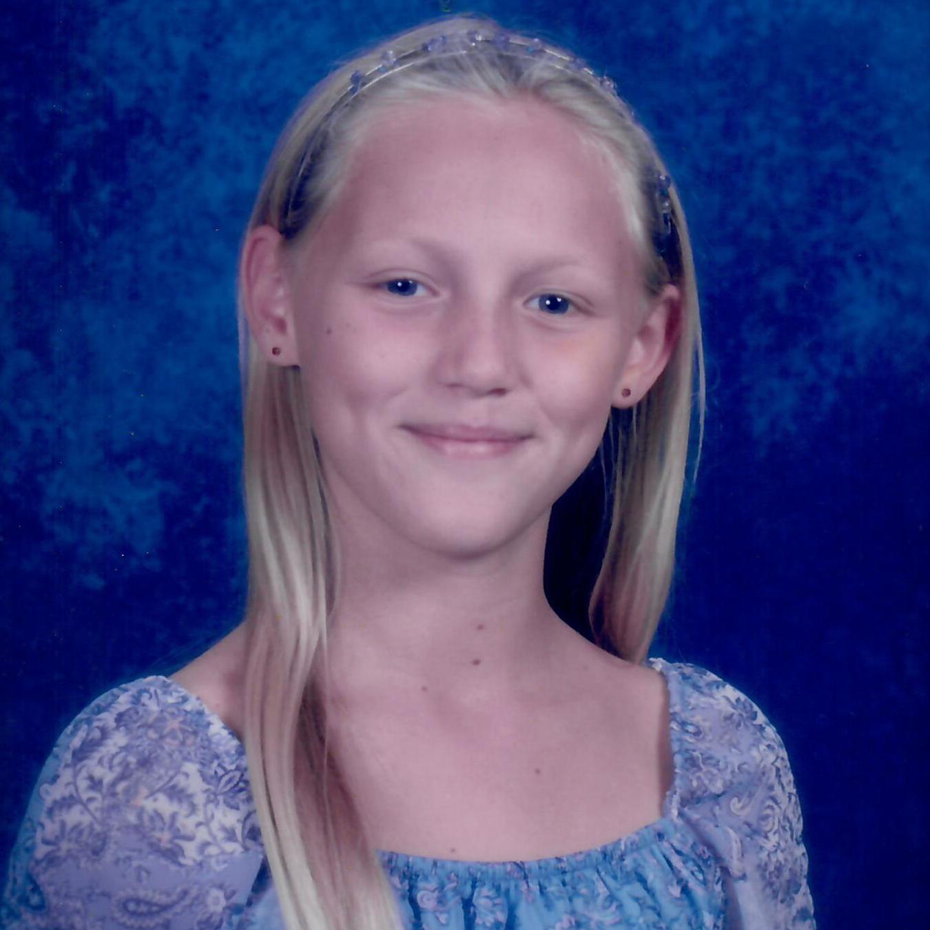 2003 - Charlotte's 5th grade school photo