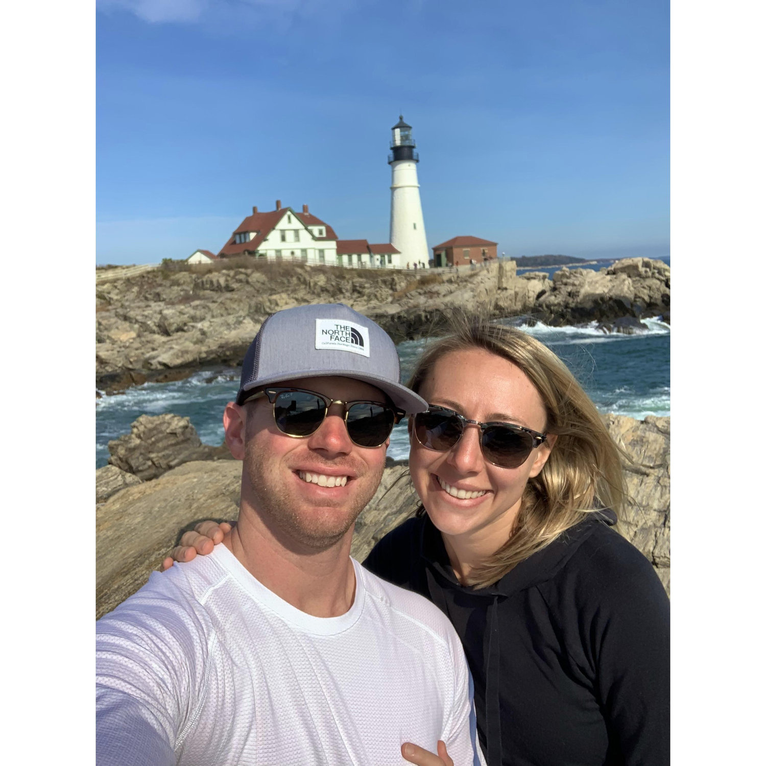 We went on a day trip to Portland, Maine on our engagement trip to the East Coast.