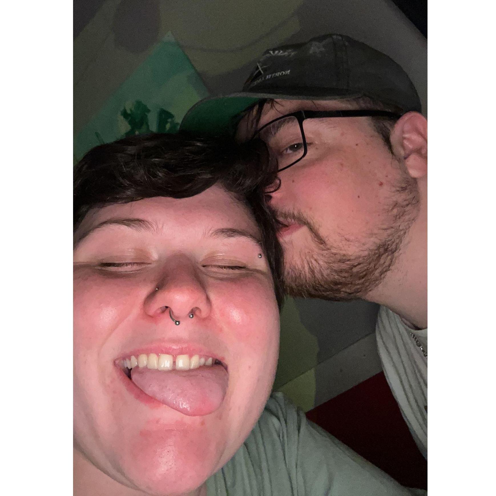 That Friday night we knew we wanted to be together :)