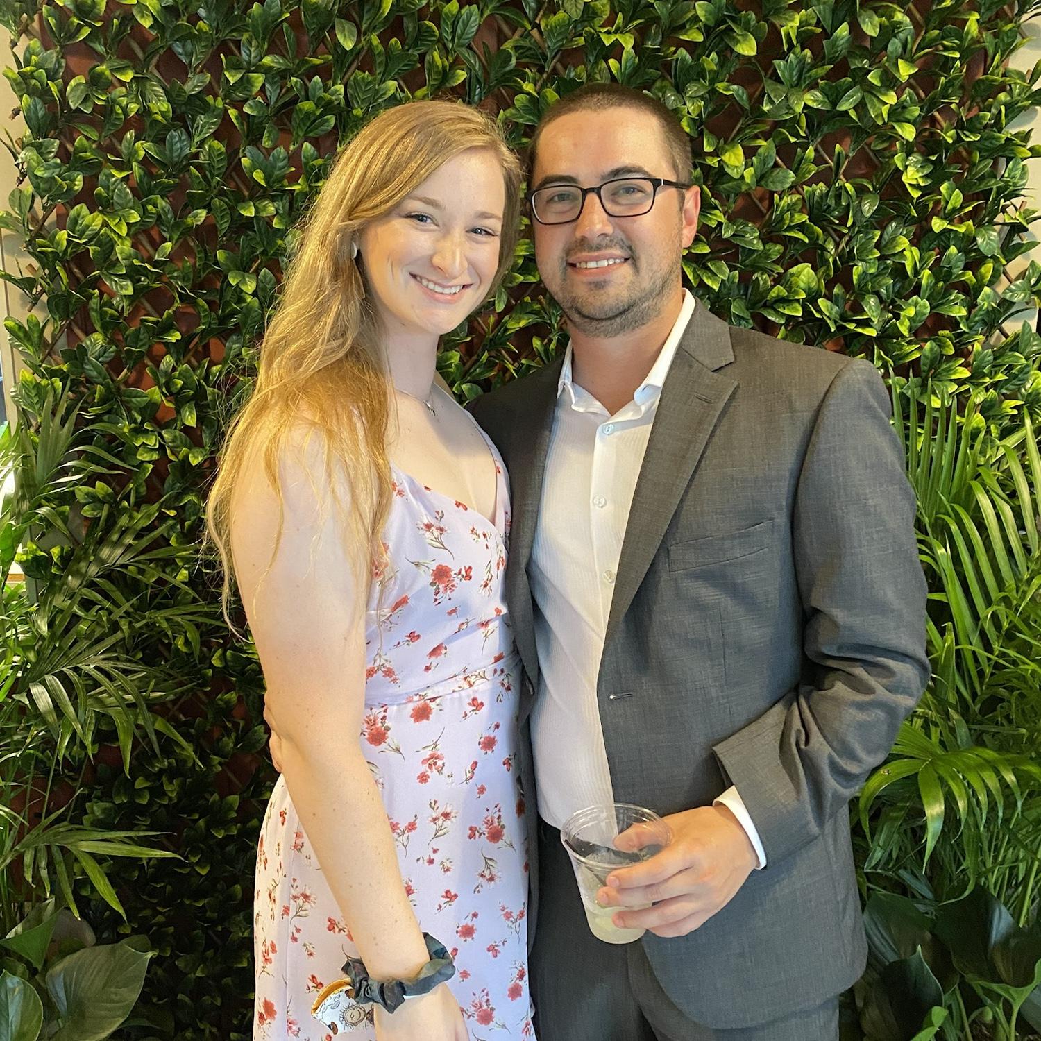 Andrea and Shane's wedding; August 2020