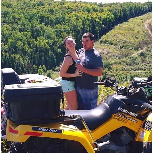 Back up north in the summer at the same spot Ted would ask me to be his wife, only 3 years later.