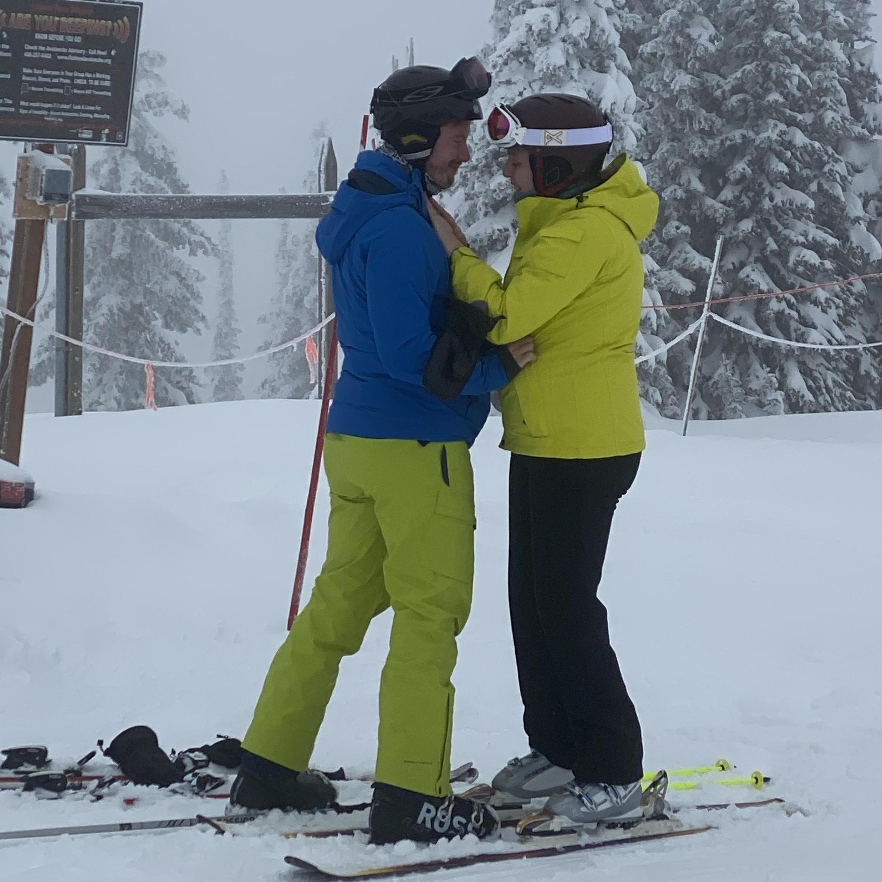 Getting engaged in Whitefish MT