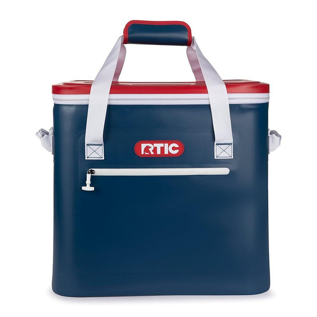 RTIC Soft Cooler Insulated Bag Portable Ice Chest Box for Lunch, Beach, Drink, Beverage, Travel, Camping, Picnic, Car, Leak-Proof with Zipper