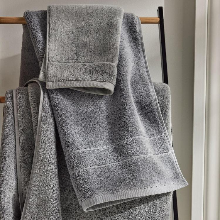 BROOKLINEN super plus bath towel set-grey shops