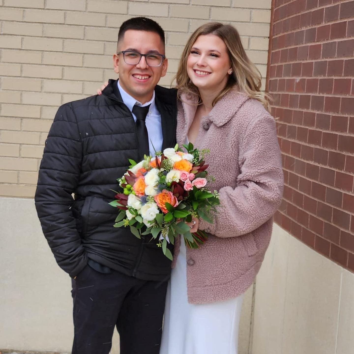 Our November 19th court ceremony! Our intimate ceremony was such a special day. We can't wait to continue to celebrate at our summer reception!