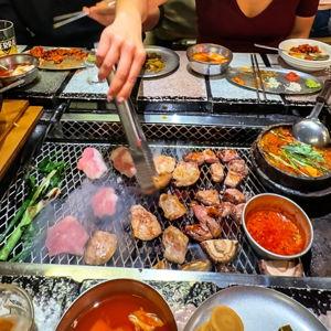 Korean BBQ Dinner in Seoul