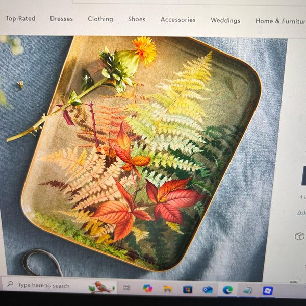 Printed Archival Tray, Small, Pine