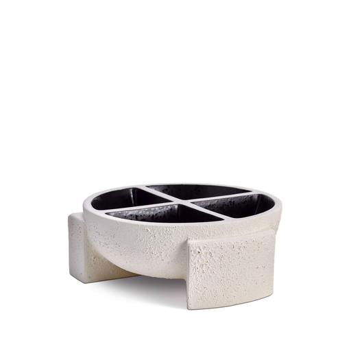 CUBISME CONDIMENT 4-PART SERVER | L'OBJET