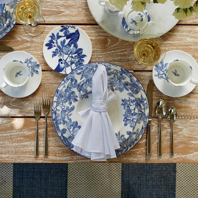 Caskata Arbor Blue 5-Piece Place Setting