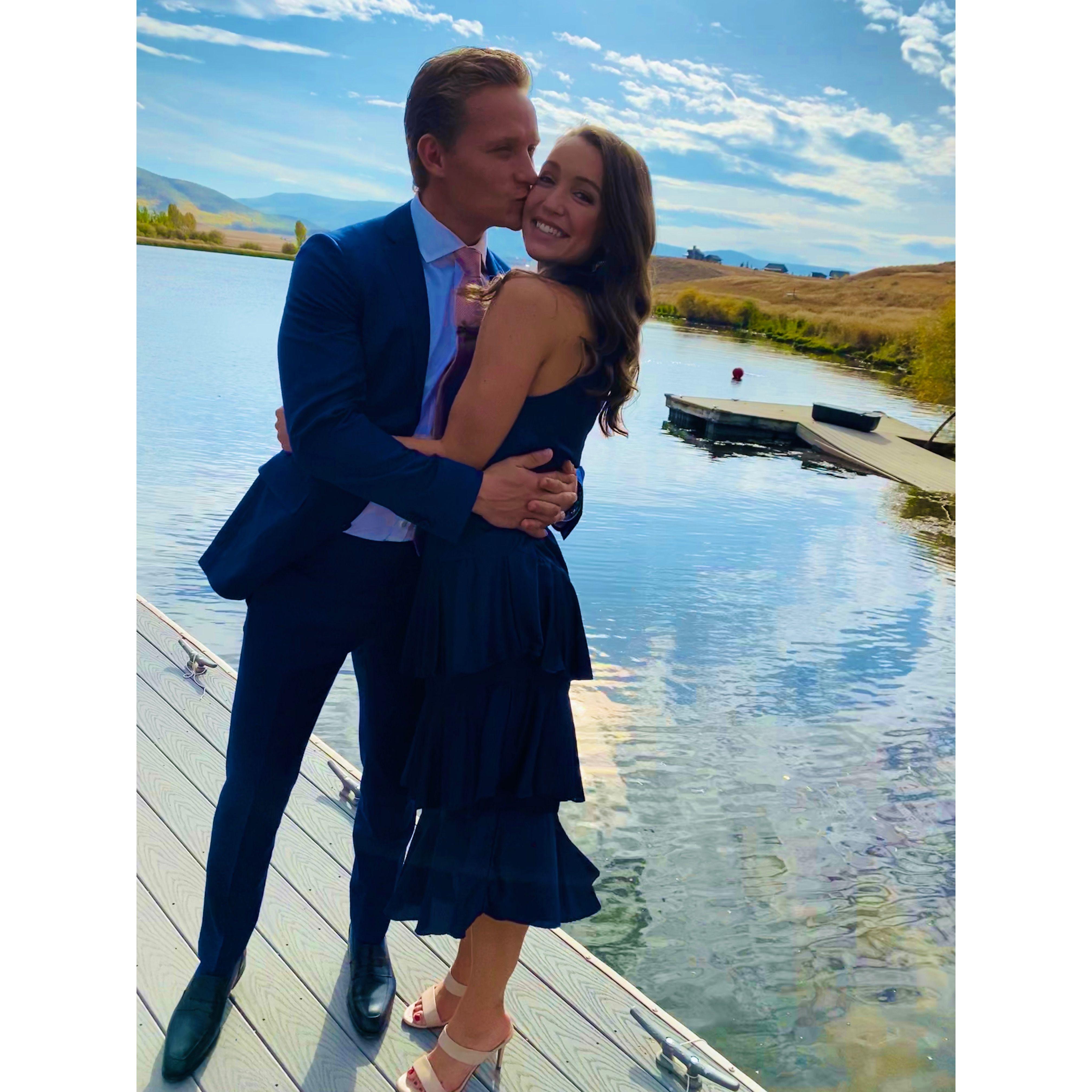 Family wedding in Steamboat Springs, CO