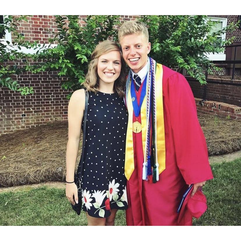 Aaron graduated. After this day, we would spend "our year apart" where we no longer were able to see each other everyday because he went to college and I was still in high school.
