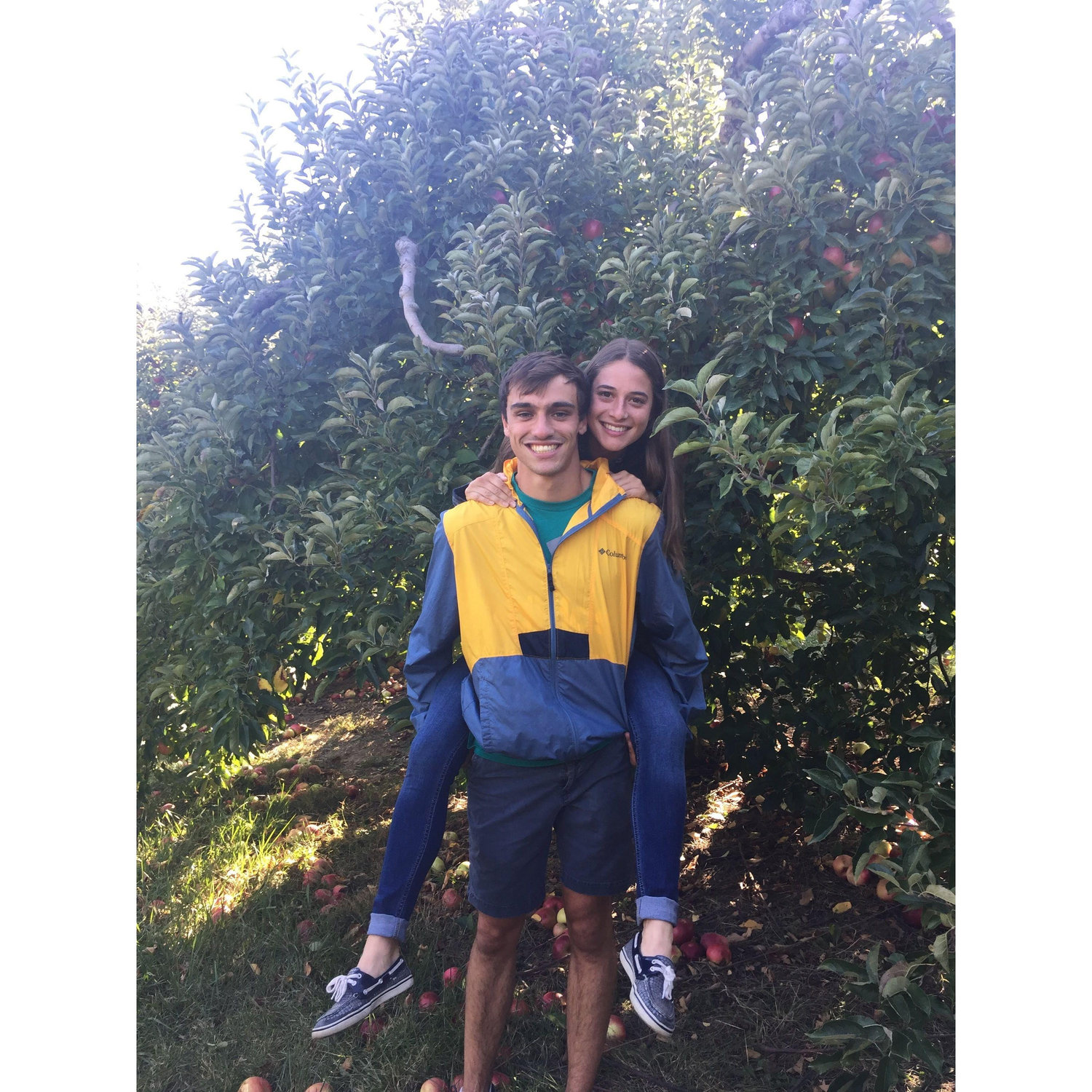 Our first picture together as a couple on September 30th 2017