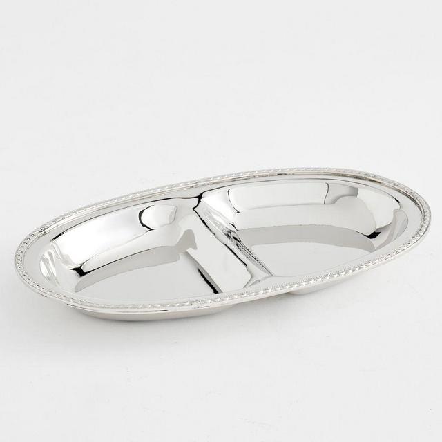 Heritage Silver Divided Platter