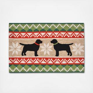 Liora Manne Frontporch Nordic Dogs Indoor/Outdoor Mat
